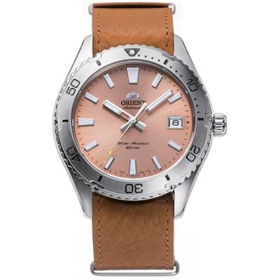 Orient Sports Diver Mako RA-AC0Q Montre mécanique Automatique à remontage Manuel en Acier ou Cuir 40 mm - Publicité Orient Sports Diver Mako RA-AC0Q Montre mécanique Automatique à remontage Manuel en Acier ou Cuir 40 mm - Publicité
