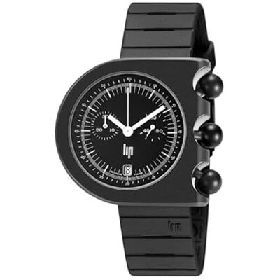 Lip Montre Mach 2000 Moon Chronographe Dark Master - Publicité Lip Montre Mach 2000 Moon Chronographe Dark Master - Publicité
