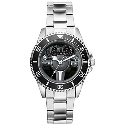 KIESENBERG Montre Homme Cadeau pour BMW 1er Fans Cockpit Quartz Analogique Montre-Bracelet - Publicité KIESENBERG Montre Homme Cadeau pour BMW 1er Fans Cockpit Quartz Analogique Montre-Bracelet - Publicité