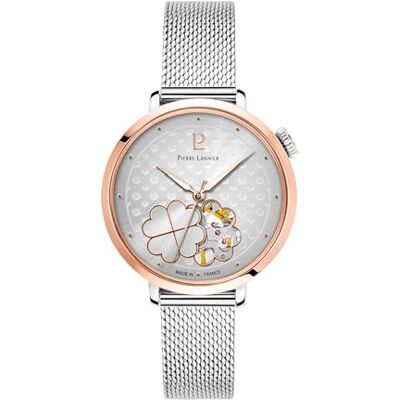Pierre Lannier Montre Automatique Esperance Automatic Mouvement de Montre Epaisseur du boîtier: 12.55 mm Largeur du boîtier: 35 mm Acier Inoxydable 3 ATM - Publicité Pierre Lannier Montre Automatique Esperance Automatic Mouvement de Montre Epaisseur du boîtier: 12.55 mm Largeur du boîtier: 35 mm Acier Inoxydable 3 ATM - Publicité