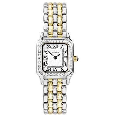 Sekonda Monica Montre à quartz pour femme avec chiffres romains, affichage analogique et bracelet en alliage Blanc 20 mm - Publicité Sekonda Monica Montre à quartz pour femme avec chiffres romains, affichage analogique et bracelet en alliage Blanc 20 mm - Publicité