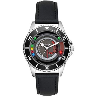 KIESENBERG Montre Homme Cadeau pour Suzuki GSX Fans Cockpit Compteur de Vitesse Quartz Analogique Montre-Bracelet - Publicité KIESENBERG Montre Homme Cadeau pour Suzuki GSX Fans Cockpit Compteur de Vitesse Quartz Analogique Montre-Bracelet - Publicité