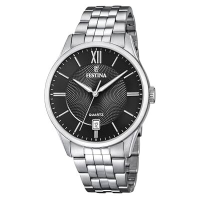 Festina Montre dateur Acero Clasico - Publicité Festina Montre dateur Acero Clasico - Publicité