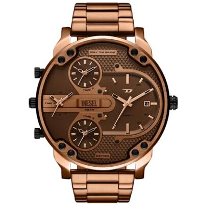 Diesel Montre analogique à Quartz pour Homme avec Bracelet en Acier Inoxydable - Publicité Diesel Montre analogique à Quartz pour Homme avec Bracelet en Acier Inoxydable - Publicité