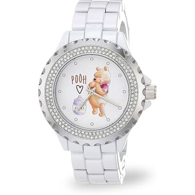 Disney Unisexes-Adultes Analogique Quartz Japonais Montre avec Bracelet en Métal - Publicité Disney Unisexes-Adultes Analogique Quartz Japonais Montre avec Bracelet en Métal - Publicité