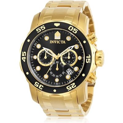 Invicta Pro Diver Montre Homme Mouvement à Quartz en Acier Inoxydable 48mm - Publicité Invicta Pro Diver Montre Homme Mouvement à Quartz en Acier Inoxydable 48mm - Publicité