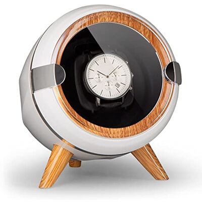 KLARSTEIN Remontoir Automatique de Montres, Boite a Montre Automatique Homme et Femme, Vitrine en Acrylique, Ultra Silencieux, 4 TPD et 3 Modes de Rotation, Rallonge Montres Grandes Tailles, Coffret - Publicité KLARSTEIN Remontoir Automatique de Montres, Boite a Montre Automatique Homme et Femme, Vitrine en Acrylique, Ultra Silencieux, 4 TPD et 3 Modes de Rotation, Rallonge Montres Grandes Tailles, Coffret - Publicité