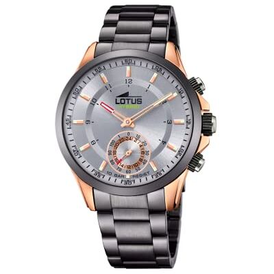 LOTUS Montre Connectée Homme Hybride Connected en Acier Inoxydable 316l - Publicité LOTUS Montre Connectée Homme Hybride Connected en Acier Inoxydable 316l - Publicité