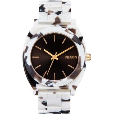Nixon Time Teller Acetate Montre Bracelet pour femmes - Publicité Nixon Time Teller Acetate Montre Bracelet pour femmes - Publicité