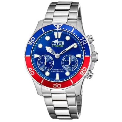LOTUS Montre Connectée Homme Hybride Connected en Acier Inoxydable 316l - Publicité LOTUS Montre Connectée Homme Hybride Connected en Acier Inoxydable 316l - Publicité