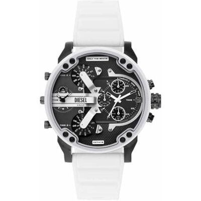 Diesel Montre pour homme Mr. Daddy 2.0 Quartz/2 Hand movement 57mm boîtier avec bracelet en silicone - Publicité Diesel Montre pour homme Mr. Daddy 2.0 Quartz/2 Hand movement 57mm boîtier avec bracelet en silicone - Publicité