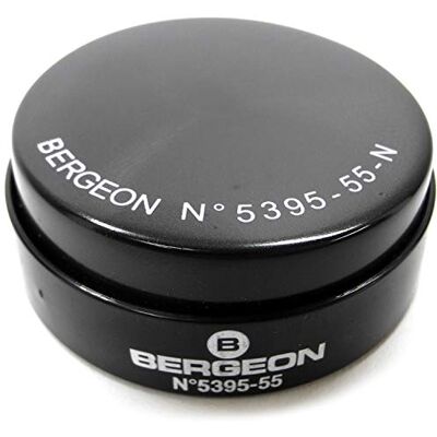 Bergeon Coussin de cas de montre en gel souple 55 mm noir unisexe accessoire de montre, Minimaliste - Publicité Bergeon Coussin de cas de montre en gel souple 55 mm noir unisexe accessoire de montre, Minimaliste - Publicité