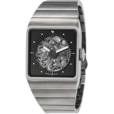 Lip Montre Big TV Titane Squelette Automatique - Publicité Lip Montre Big TV Titane Squelette Automatique - Publicité