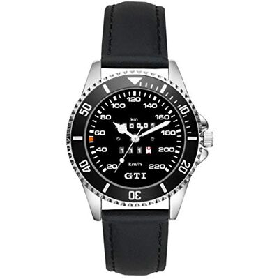 KIESENBERG Montre Homme Cadeau pour Golf II GTI Fans Cockpit Compteur de Vitesse Quartz Analogique Montre-Bracelet - Publicité KIESENBERG Montre Homme Cadeau pour Golf II GTI Fans Cockpit Compteur de Vitesse Quartz Analogique Montre-Bracelet - Publicité