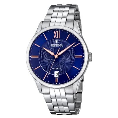 Festina Montre Date Acero Clasico - Publicité Festina Montre Date Acero Clasico - Publicité