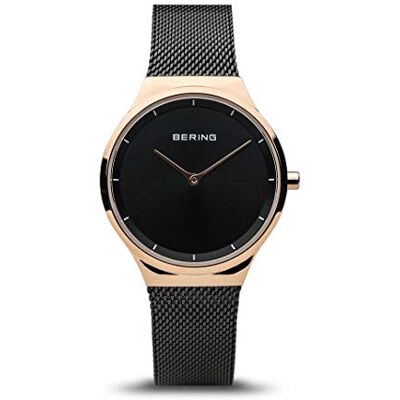 BERING Femmes Analogique Quartz Classic Collection Montre avec Bracelet en Acier Inoxydable & Verre Saphir - Publicité BERING Femmes Analogique Quartz Classic Collection Montre avec Bracelet en Acier Inoxydable & Verre Saphir - Publicité