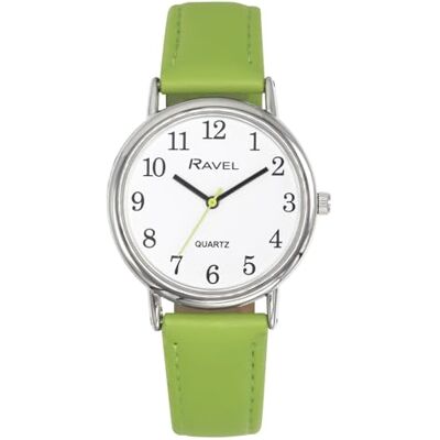 Ravel Montre Ronde Brighter Days pour Femmes, Ton Argenté Quartz analogique R0140 - Publicité Ravel Montre Ronde Brighter Days pour Femmes, Ton Argenté Quartz analogique R0140 - Publicité