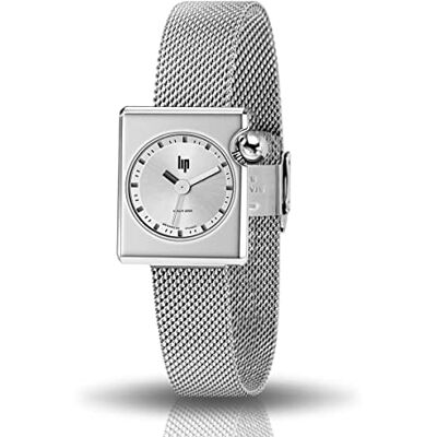 Lip Femmes Analogique Quartz Montre avec Bracelet en Acier Inoxydable , Argenté, Argenté - Publicité Lip Femmes Analogique Quartz Montre avec Bracelet en Acier Inoxydable , Argenté, Argenté - Publicité