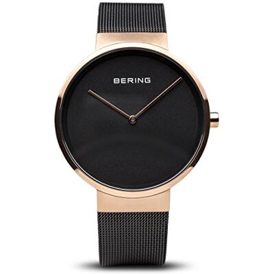 BERING Montre à mouvement à quartz unisexe Collection classique avec acier inoxydable et verre saphir - Publicité BERING Montre à mouvement à quartz unisexe Collection classique avec acier inoxydable et verre saphir - Publicité