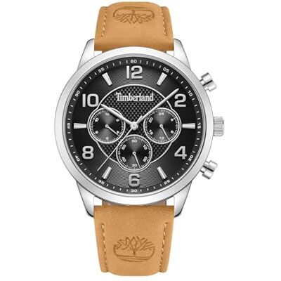 Timberland Montre Fonction Managate Quartz Mouvement de Montre Largeur du boîtier: 44 mm Acier Inoxydable 5 ATM - Publicité Timberland Montre Fonction Managate Quartz Mouvement de Montre Largeur du boîtier: 44 mm Acier Inoxydable 5 ATM - Publicité
