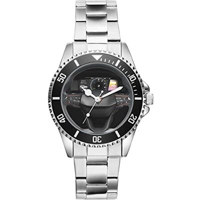 KIESENBERG Montre Homme Cadeau pour Cupra Formentor Fans Cockpit Quartz Analogique Montre-Bracelet - Publicité KIESENBERG Montre Homme Cadeau pour Cupra Formentor Fans Cockpit Quartz Analogique Montre-Bracelet - Publicité