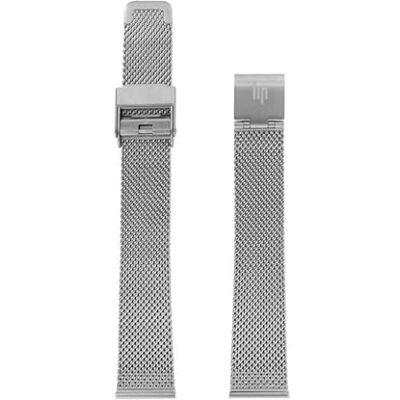 Lip Bracelet de Montre Maille Milanaise Argent 16 mm - Publicité Lip Bracelet de Montre Maille Milanaise Argent 16 mm - Publicité