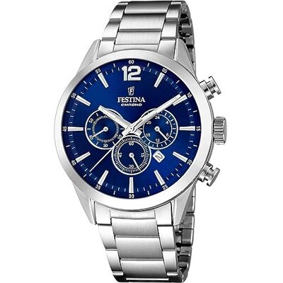 Festina Timeless Chronograph Chronographe pour homme - Publicité Festina Timeless Chronograph Chronographe pour homme - Publicité