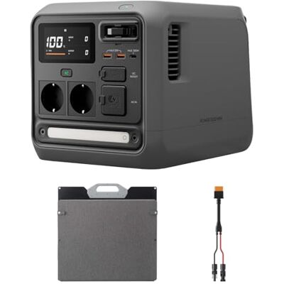 DJI Station électrique portable Power 1000 Mini, batterie LFP de 1 008 Wh, format compact, sortie maximale de 1 000 W, alimentation solaire, panneau solaire pliable de 200 W - Publicité DJI Station électrique portable Power 1000 Mini, batterie LFP de 1 008 Wh, format compact, sortie maximale de 1 000 W, alimentation solaire, panneau solaire pliable de 200 W - Publicité