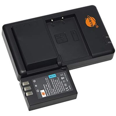 DSTE NP-140 Lot de 2 Batteries de Rechange Rechargeables et Chargeur Double Compatible avec Fuji FinePix S100FS, S200EXR, S200FS, S205EXR - Publicité DSTE NP-140 Lot de 2 Batteries de Rechange Rechargeables et Chargeur Double Compatible avec Fuji FinePix S100FS, S200EXR, S200FS, S205EXR - Publicité