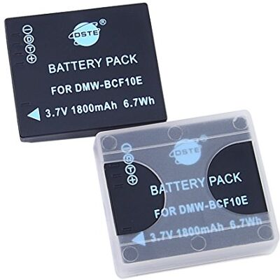 DSTE Electron DMW-BCF10E DMW-BCF10PP Lot de 2 Batteries Li-ION compatibles avec Panasonic Lumix DMC-FC25 DMC-FH1 DMC-FT1 DMC-FT3 DMC-FT4 DMC-FX40 DMC-FX48 DMC-FX68 DMC-FX500 - Publicité DSTE Electron DMW-BCF10E DMW-BCF10PP Lot de 2 Batteries Li-ION compatibles avec Panasonic Lumix DMC-FC25 DMC-FH1 DMC-FT1 DMC-FT3 DMC-FT4 DMC-FX40 DMC-FX48 DMC-FX68 DMC-FX500 - Publicité