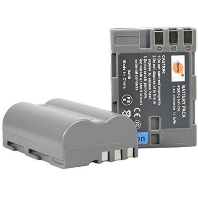 DSTE 2-Pack Rechange Batterie pour Fuji NP-150 FinePix S5 Pro FinePix is Pro Caméra - Publicité DSTE 2-Pack Rechange Batterie pour Fuji NP-150 FinePix S5 Pro FinePix is Pro Caméra - Publicité