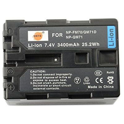 DSTE Rechange Batterie pour Sony NP-QM71D CCD-TRV107 CCD-TRV108 CCD-TRV118 CCD-TRV128 CCD-TRV138 CCD-TRV150 CCD-TRV228 CCD-TRV250 CCD-TRV270 CCD-TRV285 CCD-TRV308 CCD-TRV318 CCD-TRV328 CCD-TRV338 - Publicité DSTE Rechange Batterie pour Sony NP-QM71D CCD-TRV107 CCD-TRV108 CCD-TRV118 CCD-TRV128 CCD-TRV138 CCD-TRV150 CCD-TRV228 CCD-TRV250 CCD-TRV270 CCD-TRV285 CCD-TRV308 CCD-TRV318 CCD-TRV328 CCD-TRV338 - Publicité