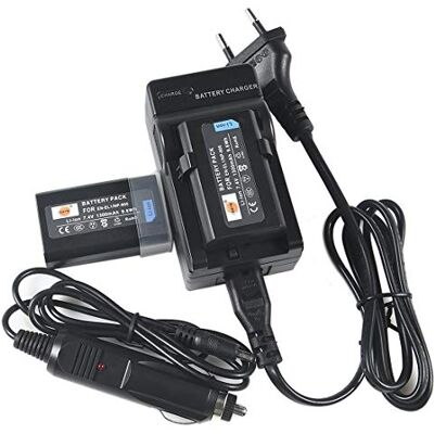 DSTE 2-Pack en-EL1 Batterie et Chargeur pour Nikon Cooipix 4300 4500 4800 5400 5700 775 8700 880 885 995 E880 - Publicité DSTE 2-Pack en-EL1 Batterie et Chargeur pour Nikon Cooipix 4300 4500 4800 5400 5700 775 8700 880 885 995 E880 - Publicité
