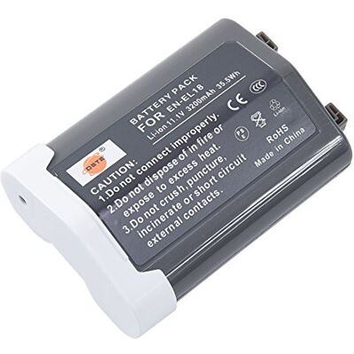 DSTE Rechange Batterie pour Nikon EN-EL18 ENEL18 Li-ion Batería D4 Caméra - Publicité DSTE Rechange Batterie pour Nikon EN-EL18 ENEL18 Li-ion Batería D4 Caméra - Publicité