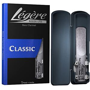 Legere Légère Reeds Anche Pour Clarinette Basse, Classic, Force 2.00 (BC200) Anche Synthétique Haut de Gamme Pour Bois - Publicité Legere Légère Reeds Anche Pour Clarinette Basse, Classic, Force 2.00 (BC200) Anche Synthétique Haut de Gamme Pour Bois - Publicité