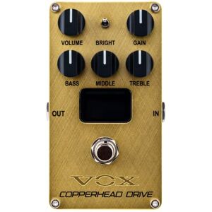Vox VE-CD VALVENERGY Pédale d'effets COPPERHEAD DRIVE - Publicité Vox VE-CD VALVENERGY Pédale d'effets COPPERHEAD DRIVE - Publicité