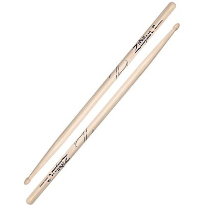 Zildjian 5A Acorn Neon Yellow Drumsticks - Publicité Zildjian 5A Acorn Neon Yellow Drumsticks - Publicité