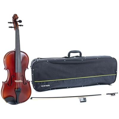 GEWA Ensemble de violon Ideale VL 2 – 4/4 prêt à jouer, Archet en carbone, Cordes Larsen Aurora, Étui de violon - Publicité GEWA Ensemble de violon Ideale VL 2 – 4/4 prêt à jouer, Archet en carbone, Cordes Larsen Aurora, Étui de violon - Publicité