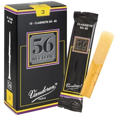 VANDOREN Anche clarinette en si bémol 56 Rue Lepic Force : 3 - Publicité VANDOREN Anche clarinette en si bémol 56 Rue Lepic Force : 3 - Publicité