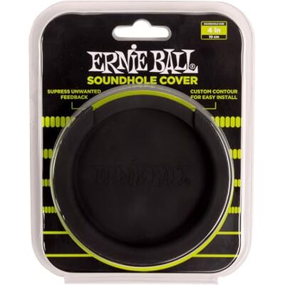Ernie Ball Cache rosace pour guitare acoustique, diamètre 4 pouces (101,6 mm) - Publicité Ernie Ball Cache rosace pour guitare acoustique, diamètre 4 pouces (101,6 mm) - Publicité