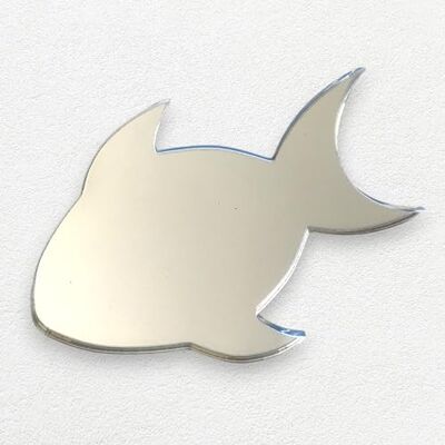 Super Cool Creations Sendmeamirror Poisson Miroir 35 cm x 29 cm - Publicité Super Cool Creations Sendmeamirror Poisson Miroir 35 cm x 29 cm - Publicité