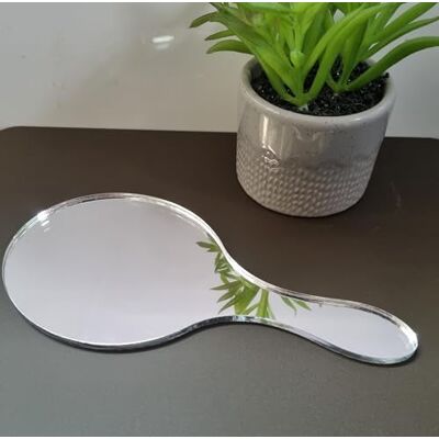 Super Cool Creations Miroir de Piscine Ovale à Main 25 cm x 10 cm (Taille Totale) - Publicité Super Cool Creations Miroir de Piscine Ovale à Main 25 cm x 10 cm (Taille Totale) - Publicité