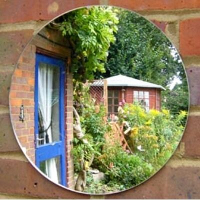 Super Cool Creations Cercle Miroir de Jardin – 32 cm - Publicité Super Cool Creations Cercle Miroir de Jardin – 32 cm - Publicité