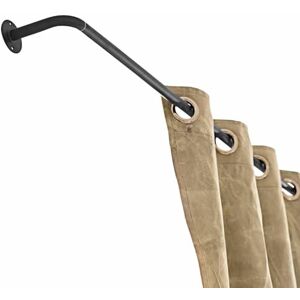 Loberon Tringle à Rideaux Omara Fer H/L/P env. 224/12 / 5 cm Gris foncé, Gris foncé - Publicité Loberon Tringle à Rideaux Omara Fer H/L/P env. 224/12 / 5 cm Gris foncé, Gris foncé - Publicité