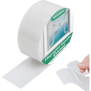 REDTRON Ruban Adhésif de Réparation pour Moustiquaire (48mm×5m, Blanc), fibre de verre pour réparation de fenêtre, Kit de réparation pour écran de fenêtre mit starkem Kleber - Publicité REDTRON Ruban Adhésif de Réparation pour Moustiquaire (48mm×5m, Blanc), fibre de verre pour réparation de fenêtre, Kit de réparation pour écran de fenêtre mit starkem Kleber - Publicité