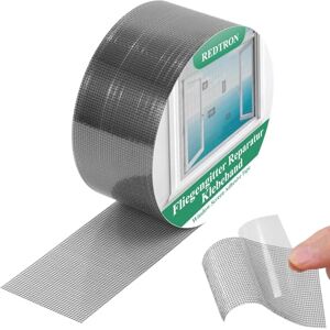 REDTRON Ruban Adhésif de Réparation pour Moustiquaire (48mm×10m, Noir), fibre de verre pour réparation de fenêtre, Kit de réparation pour écran de fenêtre mit starkem Kleber - Publicité REDTRON Ruban Adhésif de Réparation pour Moustiquaire (48mm×10m, Noir), fibre de verre pour réparation de fenêtre, Kit de réparation pour écran de fenêtre mit starkem Kleber - Publicité