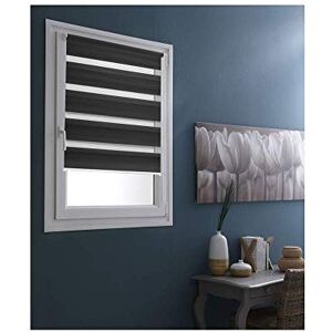 MADECOSTORE Lot de 2 Stores Jour Nuit Basiques Gris L40 x H100cm - Publicité MADECOSTORE Lot de 2 Stores Jour Nuit Basiques Gris L40 x H100cm - Publicité