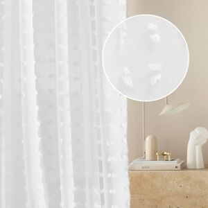 ROOM99 Rideau Voilage Transparent avec Galon Fronceur Casablanca 500 x 250 cm Décorations pour Maison Salon Chambre Fenêtre Intérieur de charmants Plumetis Blanc, 1 pièce - Publicité ROOM99 Rideau Voilage Transparent avec Galon Fronceur Casablanca 500 x 250 cm Décorations pour Maison Salon Chambre Fenêtre Intérieur de charmants Plumetis Blanc, 1 pièce - Publicité