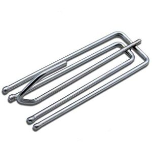 iPEAK Lot de 60 crochets de rideaux en métal très résistants (argenté) - Publicité iPEAK Lot de 60 crochets de rideaux en métal très résistants (argenté) - Publicité