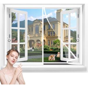 LDQBF Rideau Moustiquaire Magnétique 130x210cm Porte Rideaux de Bandes en nets Serrés Transparente Anti-Moustique Volants Insecte Fermeture Aimants Porte Fenêtre Magneto Mesh Blanc - Publicité LDQBF Rideau Moustiquaire Magnétique 130x210cm Porte Rideaux de Bandes en nets Serrés Transparente Anti-Moustique Volants Insecte Fermeture Aimants Porte Fenêtre Magneto Mesh Blanc - Publicité